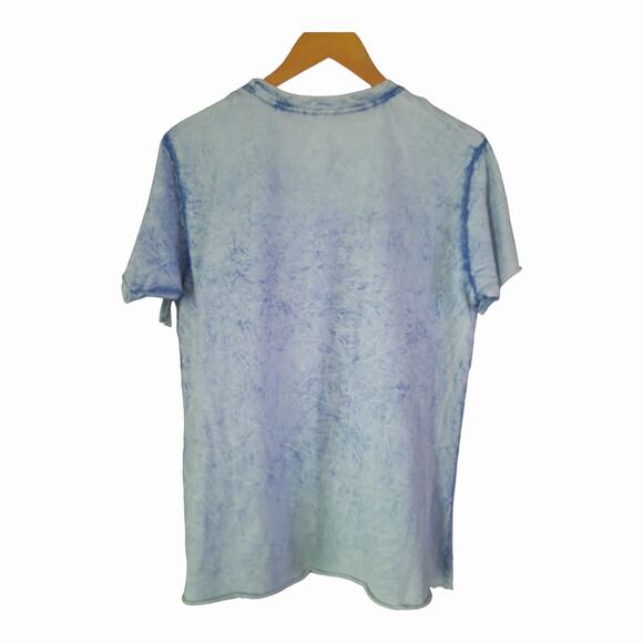 Rugged Gypsy Seeker Raw Edge Fringe T-shirt Size Medium - Picture 4 of 8